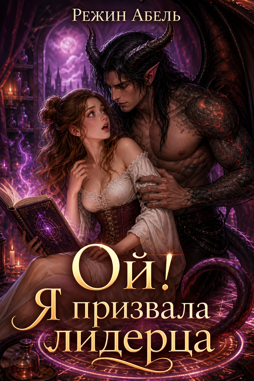 Обложка книги Ой! Я призвала лидерца — Режин Абель — Oops! I Summoned a Liderc