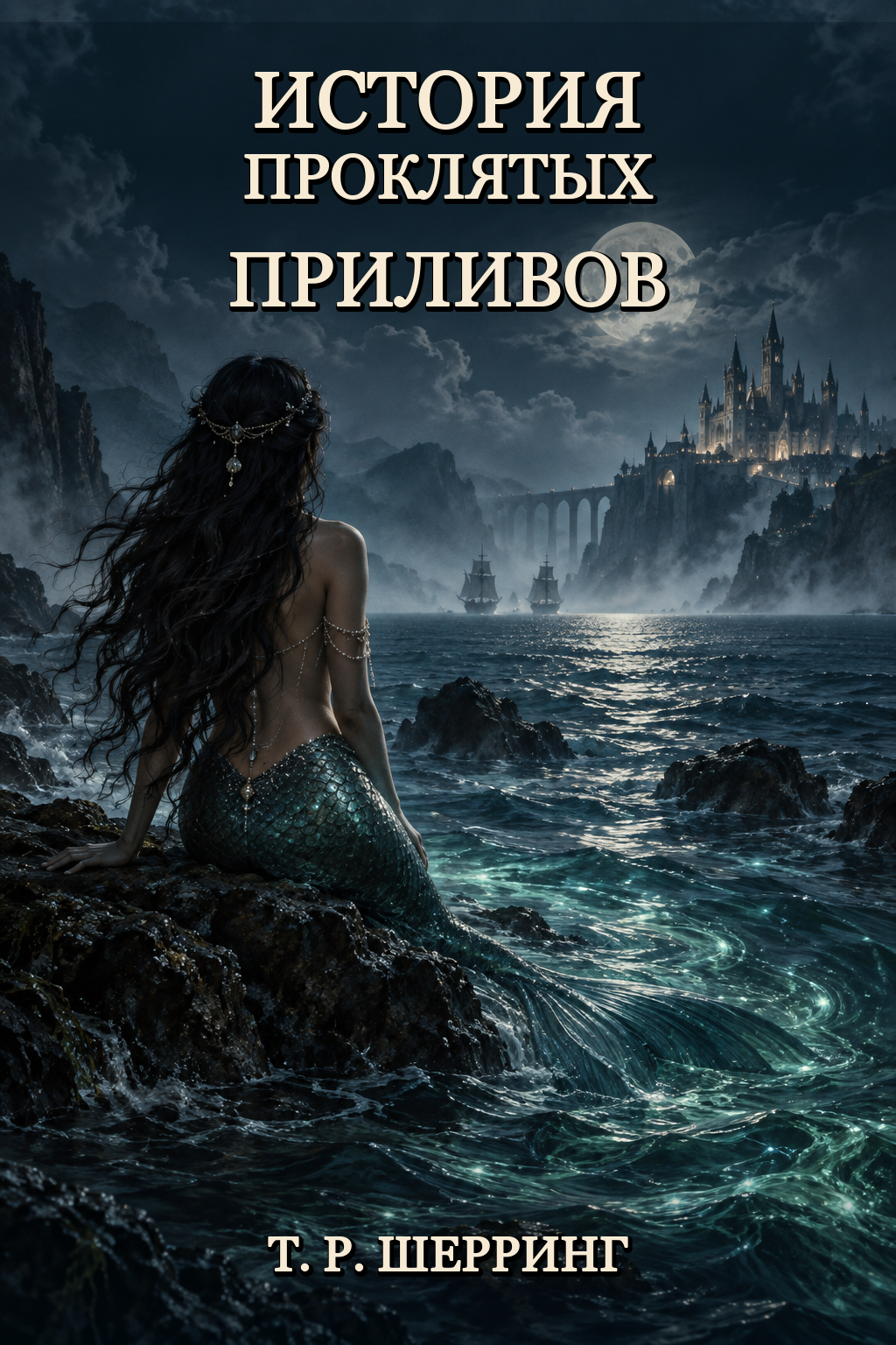 Обложка книги История проклятых приливов, #1 — Т. Р. Шерринг — A Tale of Cursed Tides