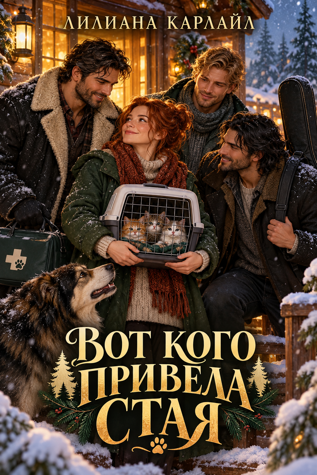 Обложка книги Вот кого привела стая — Лилиана Карлайл
