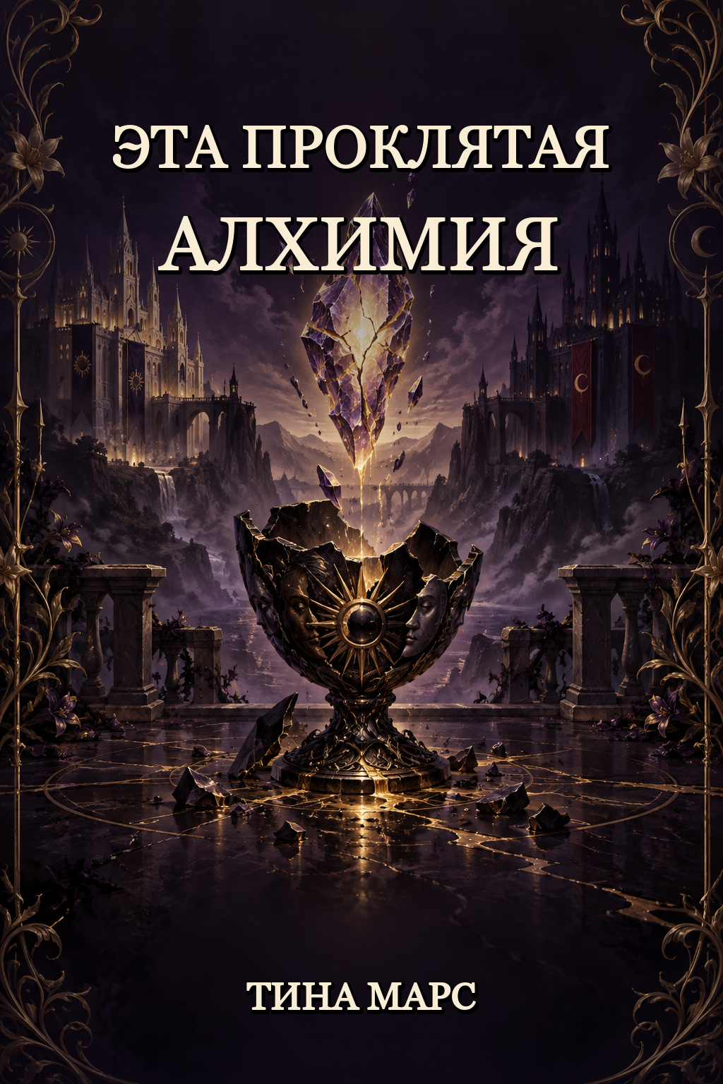 Обложка книги Эта проклятая алхимия (Сага губительной судьбы, #1) — Тина Марс — This Wretched Alchemy (Ruinous Fate Saga, #1)