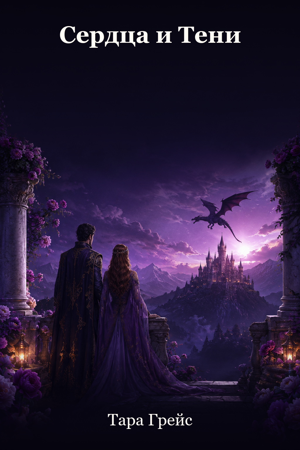 Обложка книги Сердца и Тени — Тара Грейс — Hearts and Shadows