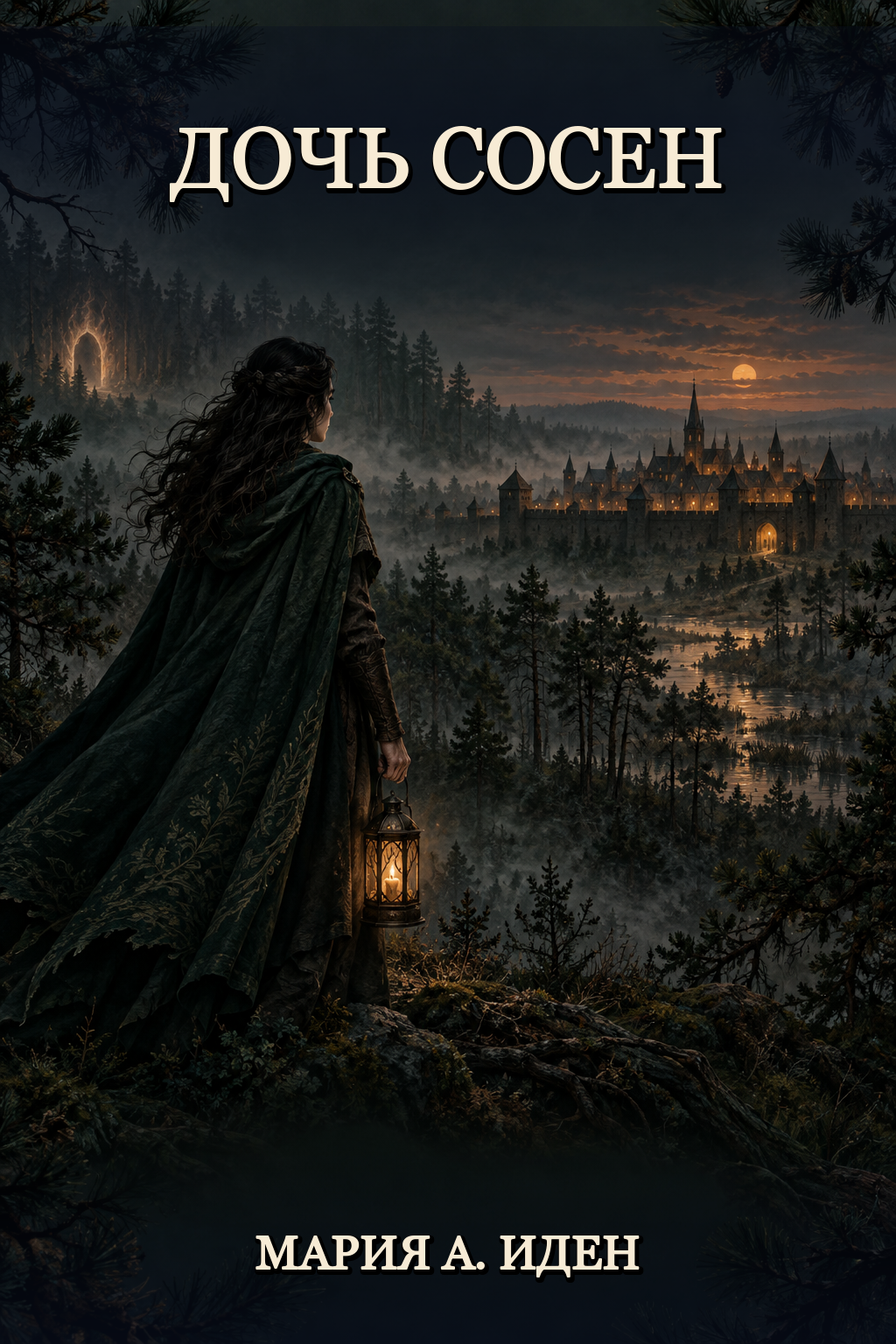 Обложка книги Дочь сосен — Мария А. Иден — Daughter of the Pines