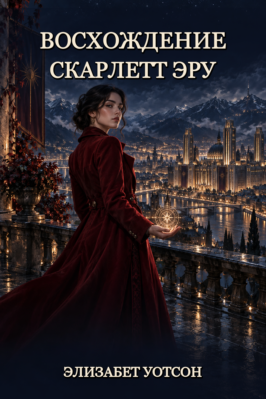Обложка книги Восхождение Скарлетт Эру — Элизабет Уотсон — The Rise of Scarlett Heroux