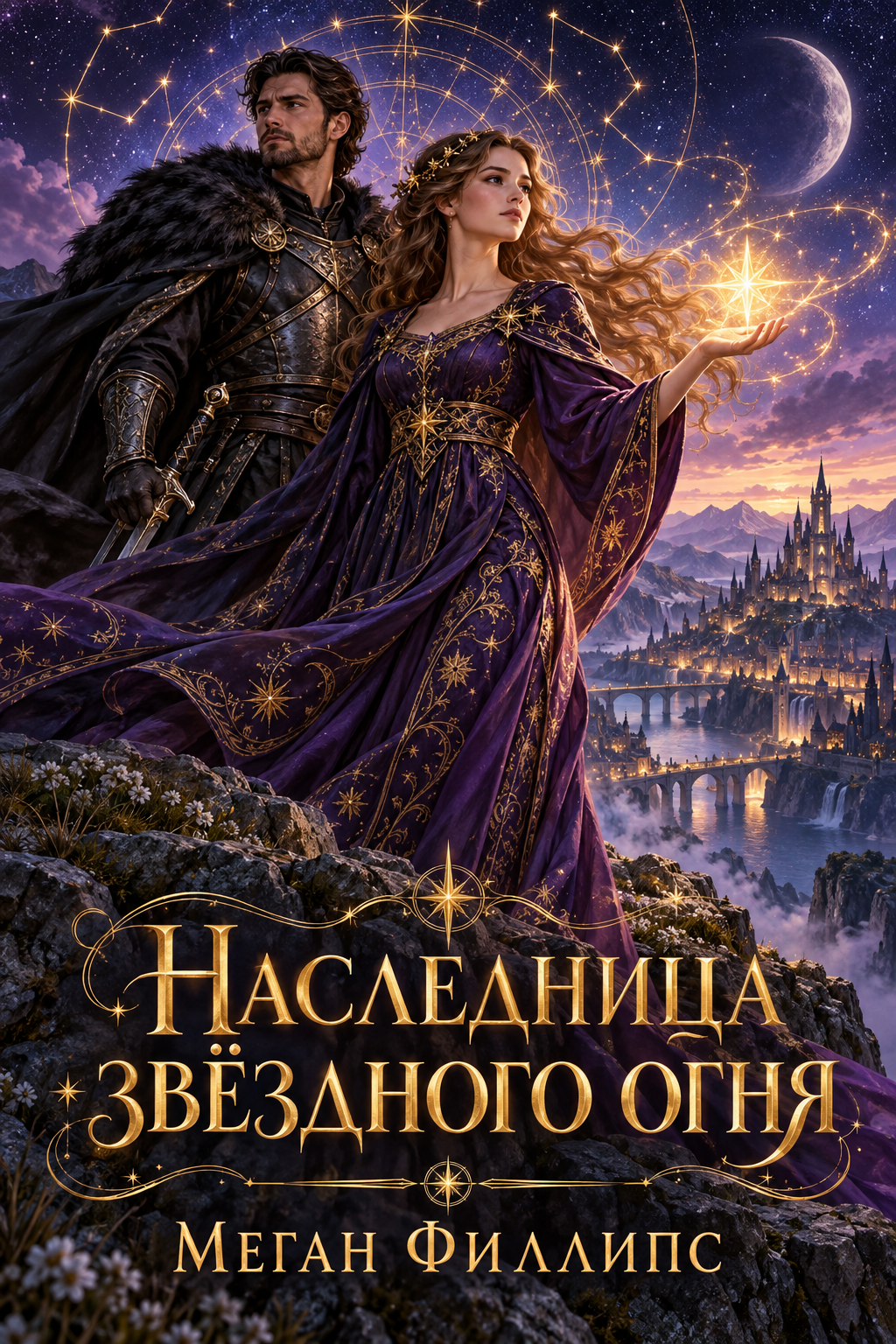 Обложка книги Наследница звёздного огня — Меган Филлипс