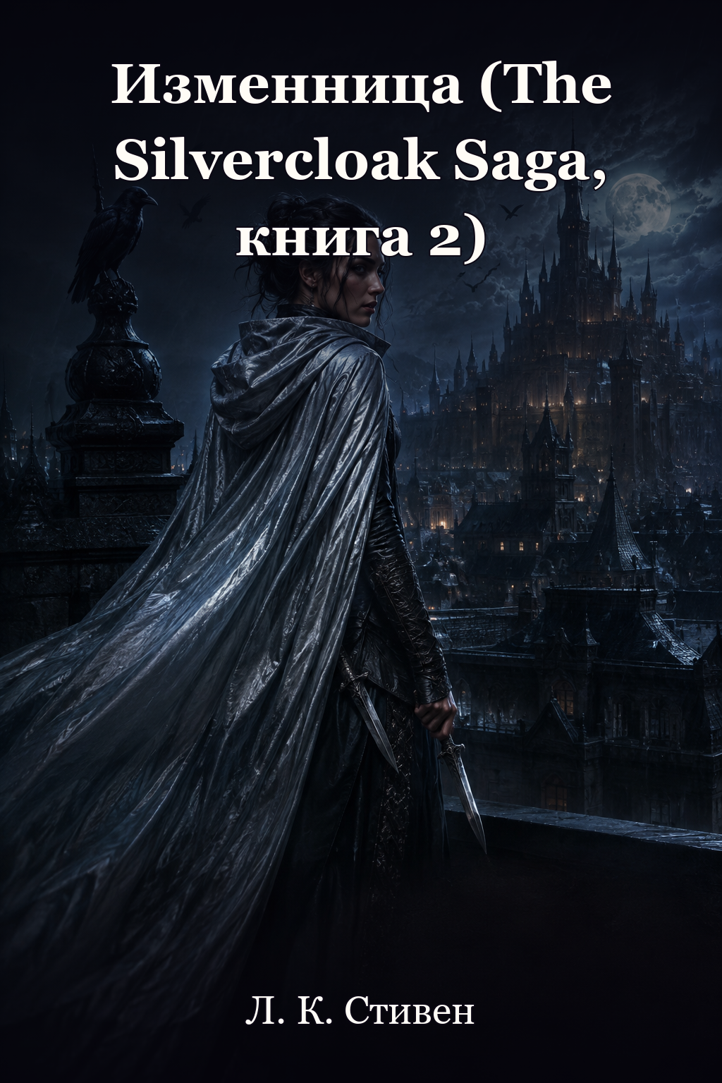 Обложка книги Изменница (The Silvercloak Saga, книга 2) — Л. К. Стивен — Turncloak (The Silvercloak Saga, #2)