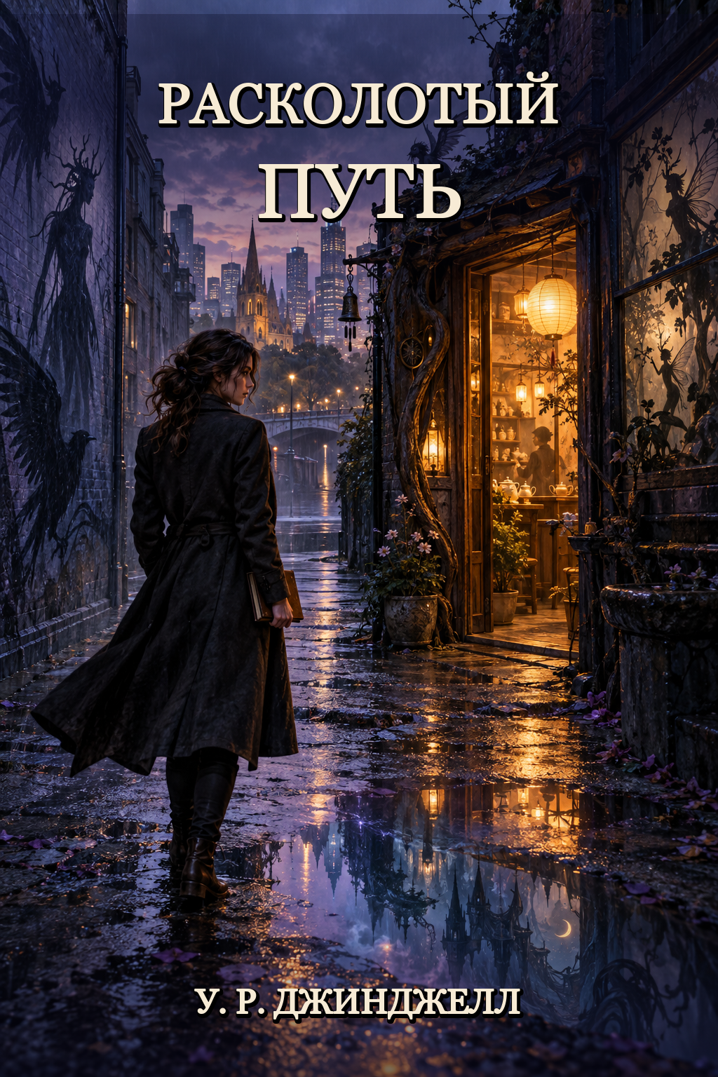 Обложка книги Расколотый путь (Расколотый мир, #4) — У. Р. Джинджелл — Splintered Path (Shattered World Book 4)