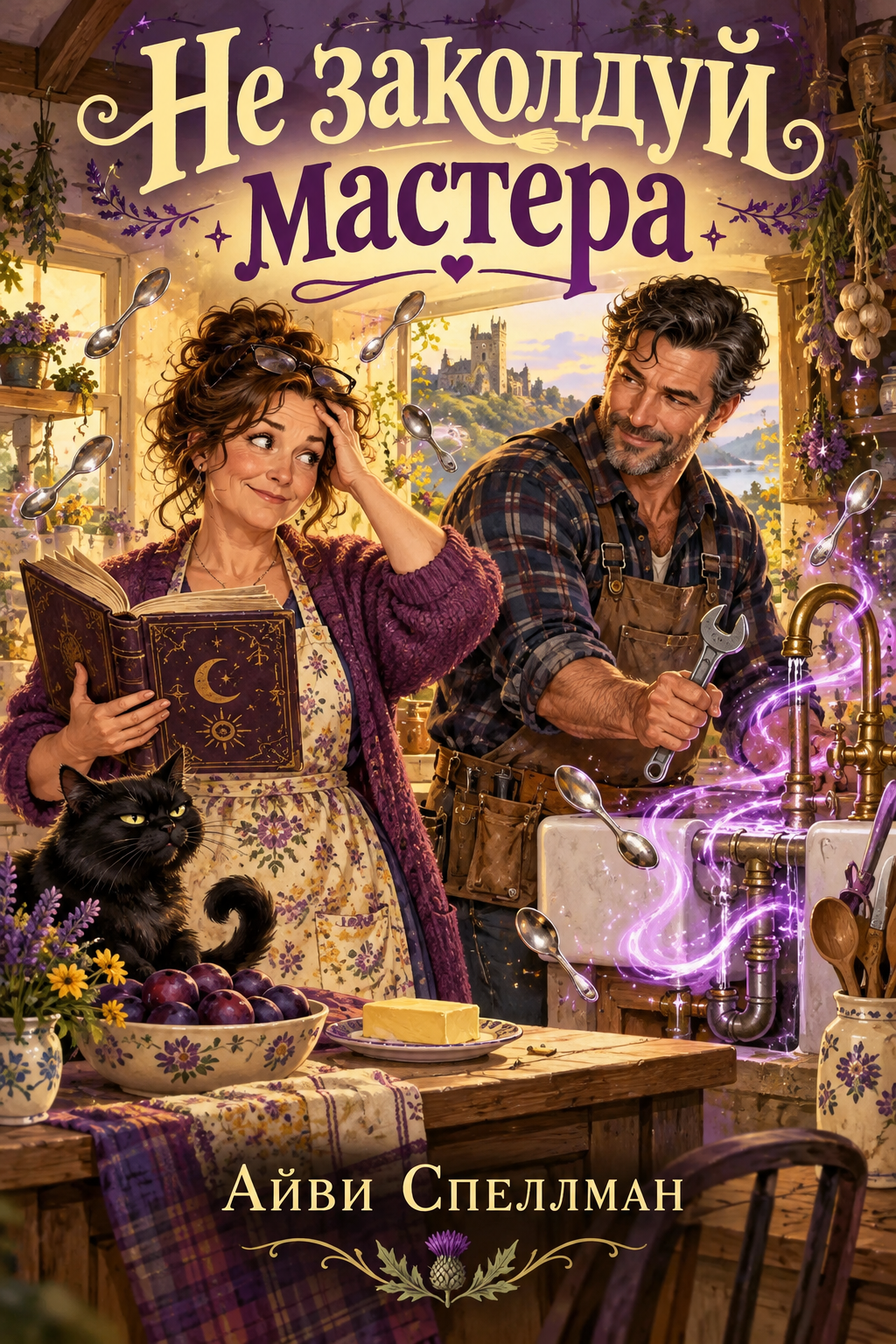 Обложка книги Не заколдуй мастера — Айви Спеллман