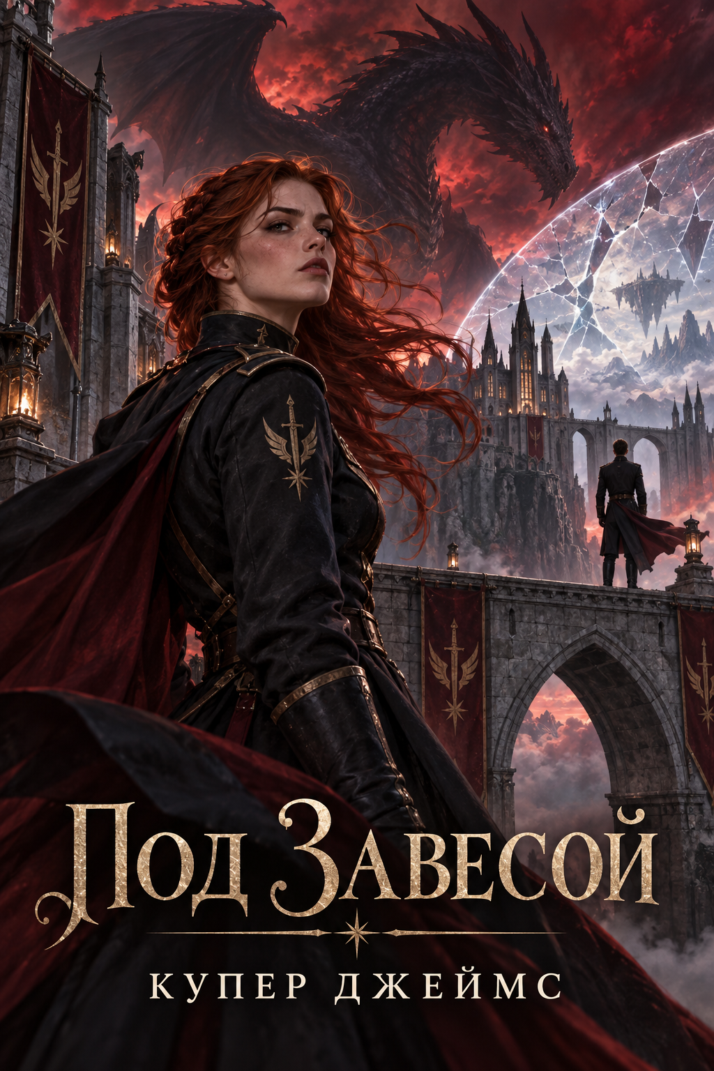 Обложка книги Под Завесой — Купер Джеймс