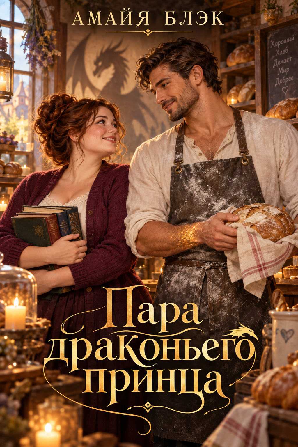 Обложка книги Пара драконьего принца — Амайя Блэк