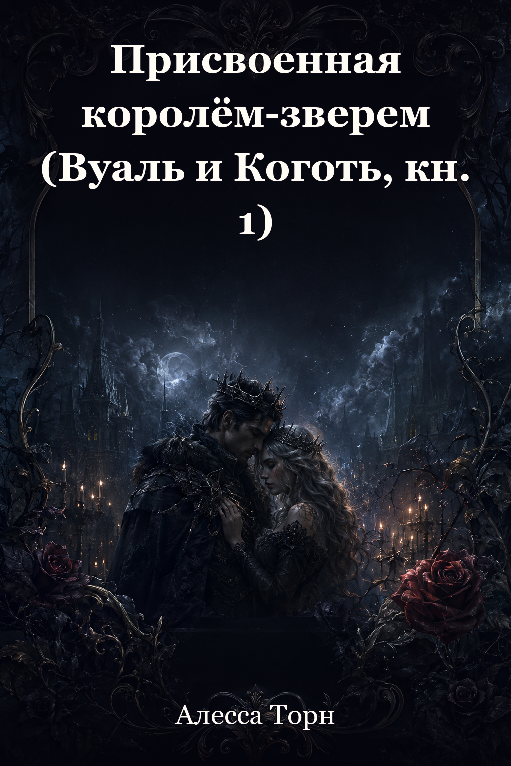 Обложка книги Присвоенная королём-зверем (Вуаль и Коготь, кн. 1) — Алесса Торн — Claimed by the Beast King (Veil and Claw #1)