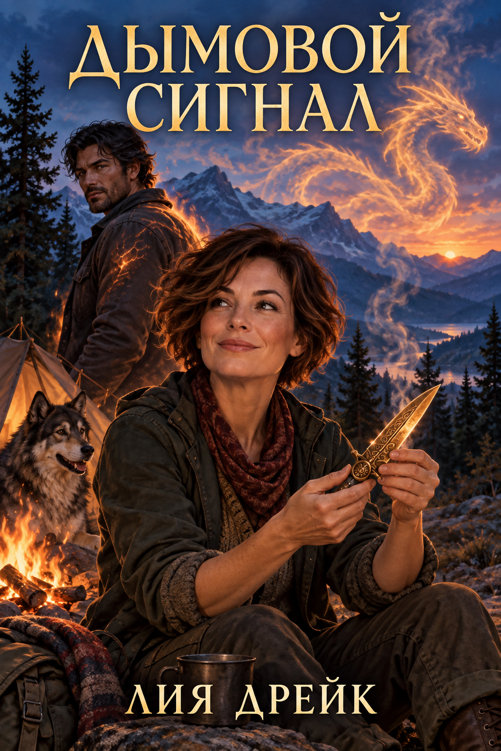 Обложка книги Дымовой сигнал — Лия Дрейк — Smoke Signal