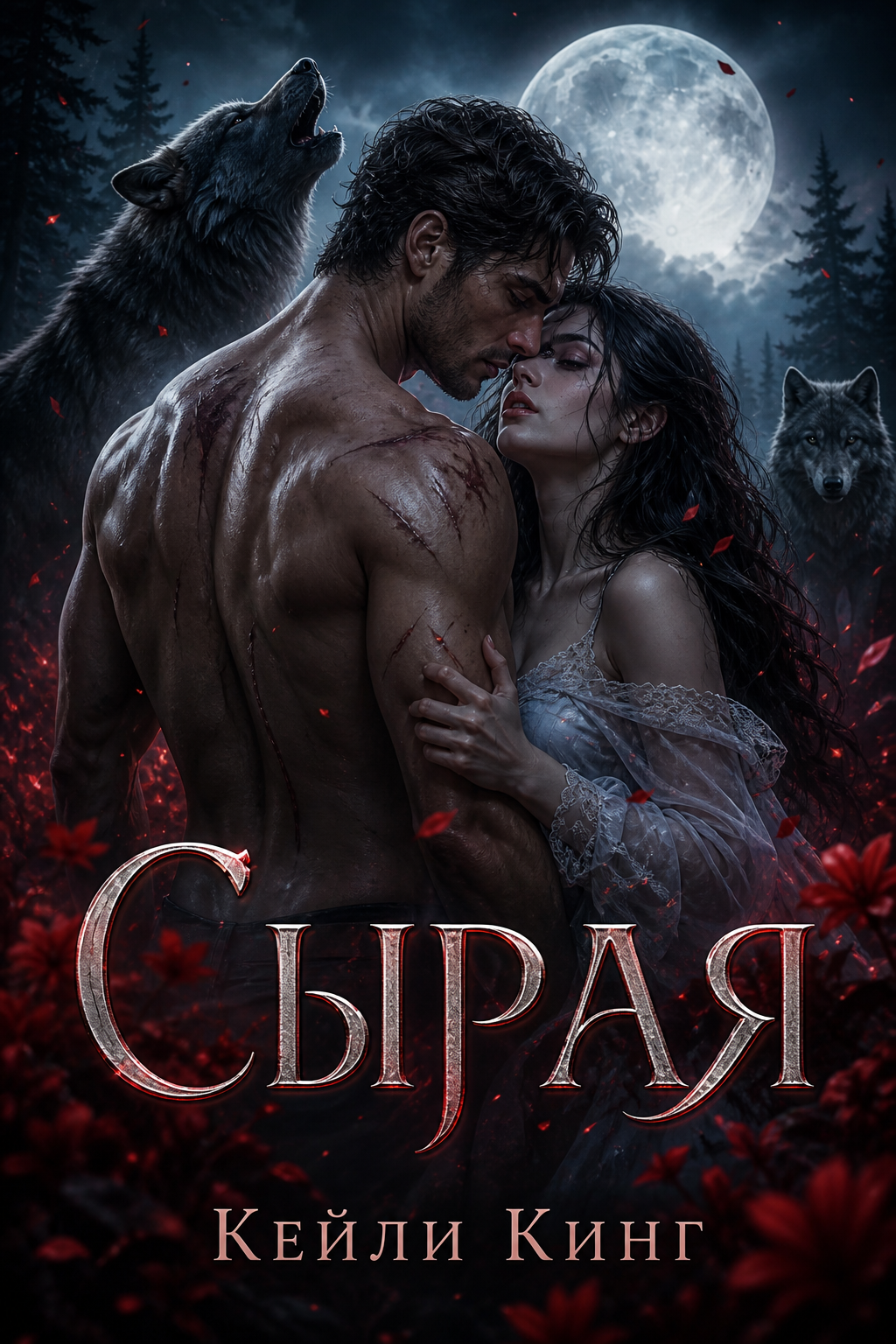 Обложка книги Сырая (The Prey Drive, книга 2) — Кейли Кинг — Raw (The Prey Drive #2)
