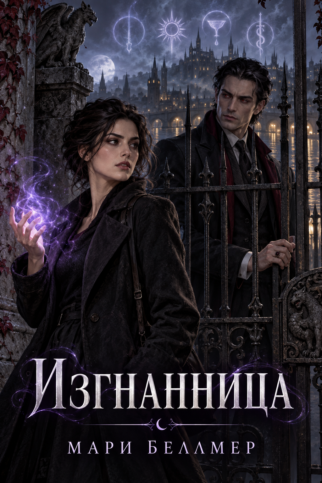 Обложка книги Изгнанница — Мари Беллмер