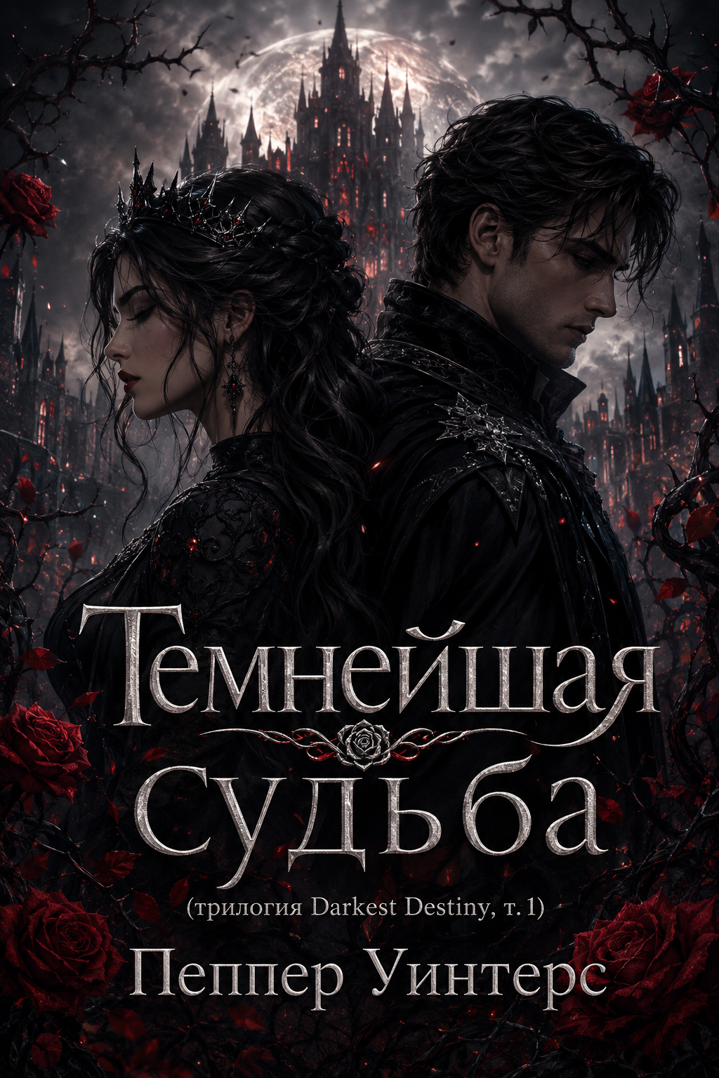 Обложка книги Темнейшая судьба (трилогия Darkest Destiny, т. 1) — Пеппер Уинтерс — Darkest Destiny (Darkest Destiny Trilogy #1)