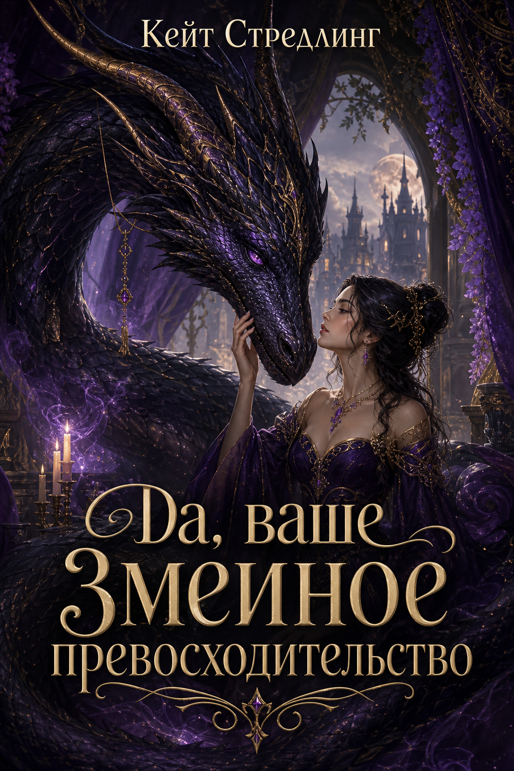 Обложка книги Да, ваше змеиное превосходительство — Кейт Стредлинг — Yes, Your Serpentine Excellency