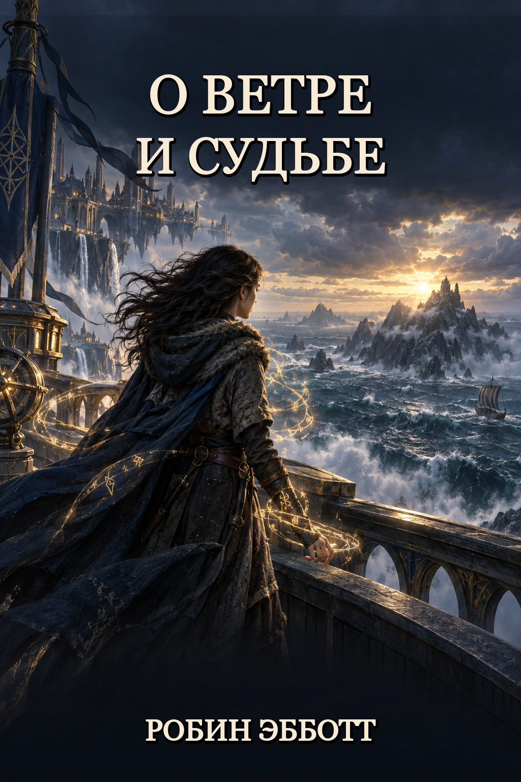Обложка книги О ветре и судьбе (Сотворение мифа, книга 1) — Робин Эбботт — Of Wind and Fate (The Making of Myth, #1)