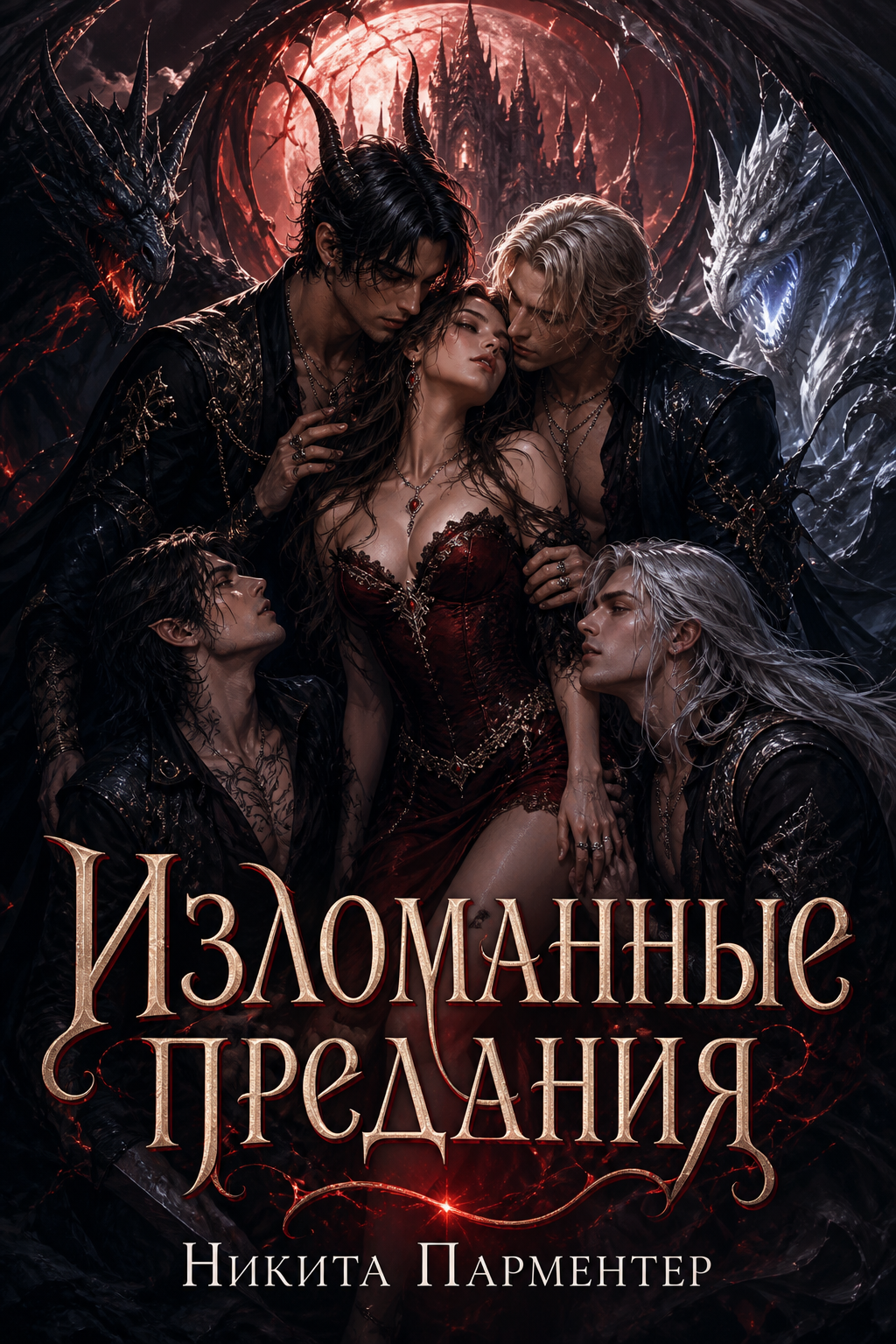 Обложка книги Изломанные предания (Broken Ashes, книга 9) — Никита Парментер — Fractured Lore (Broken Ashes) Book 9