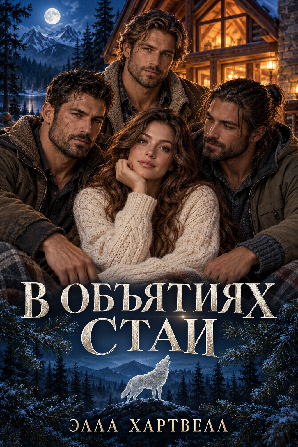 Обложка книги В объятиях стаи — Элла Хартвелл
