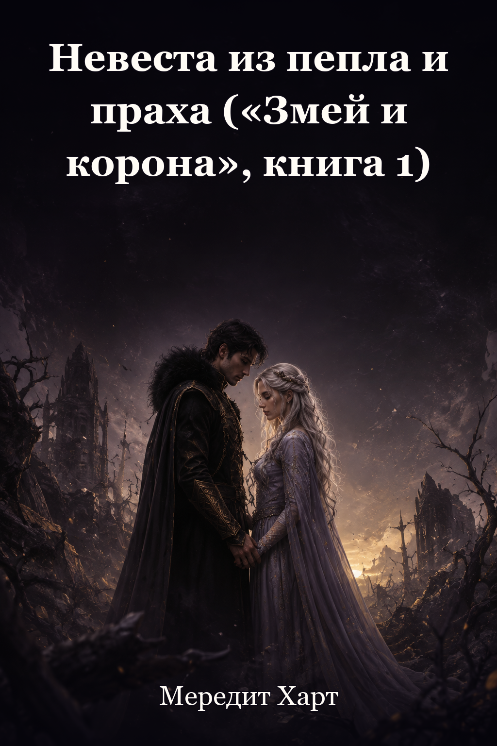 Обложка книги Невеста из пепла и праха («Змей и корона», книга 1) — Мередит Харт — Bride of Ash and Dust (Snake & Crown #1)