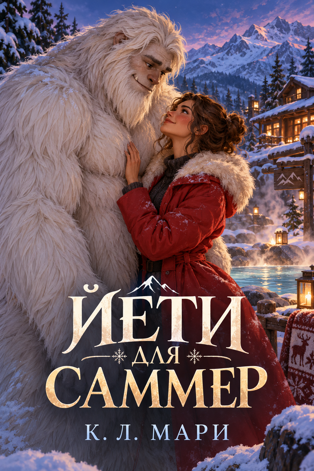 Обложка книги Йети для Саммер — К. Л. Мари