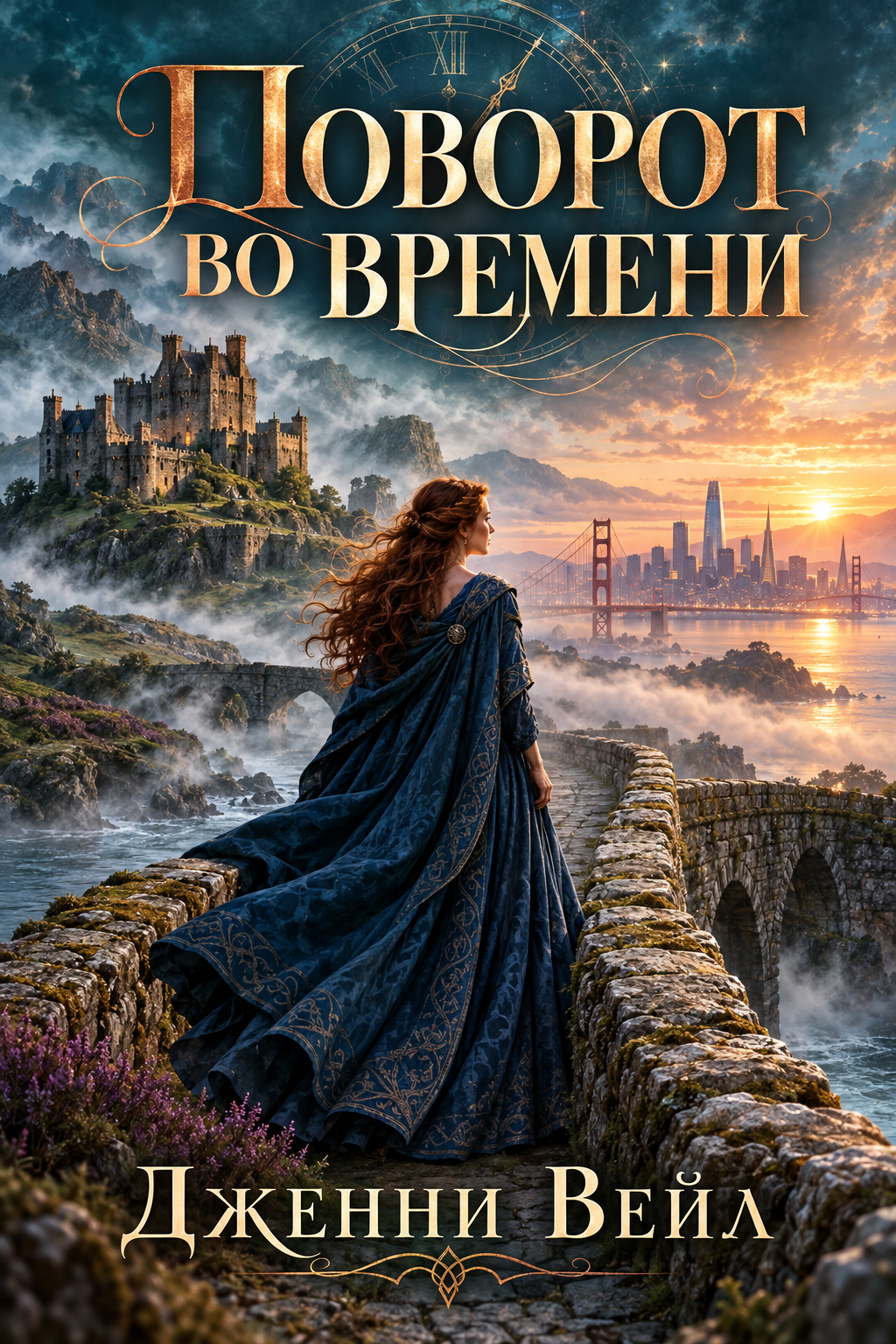 Обложка книги Поворот во времени — Дженни Вейл