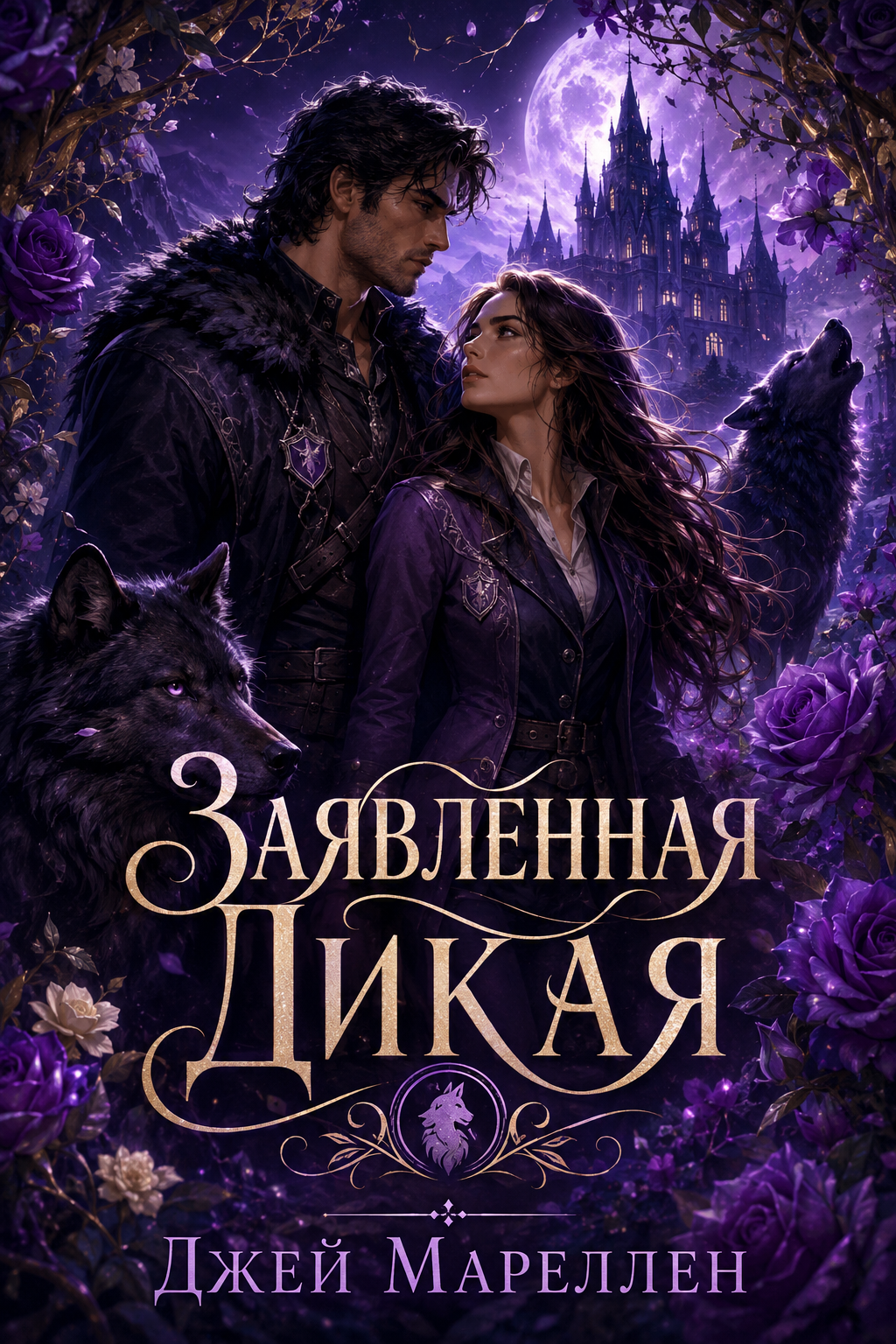 Обложка книги Заявленная Дикая (Feral Academy at Frosthaven, книга 2) — Джей Мареллен — Feral Claimed (Feral Academy at Frosthaven, #2)