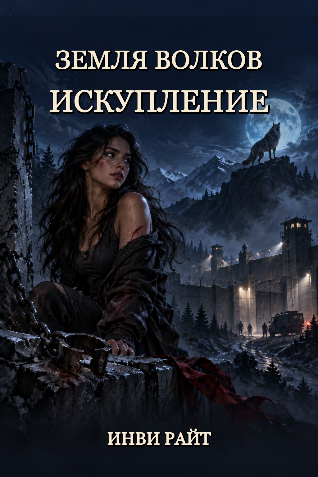 Обложка книги Земля волков: Искупление (Земля волков, #2) — Инви Райт — Land of Wolves: Atonement (Land of Wolves, #2)