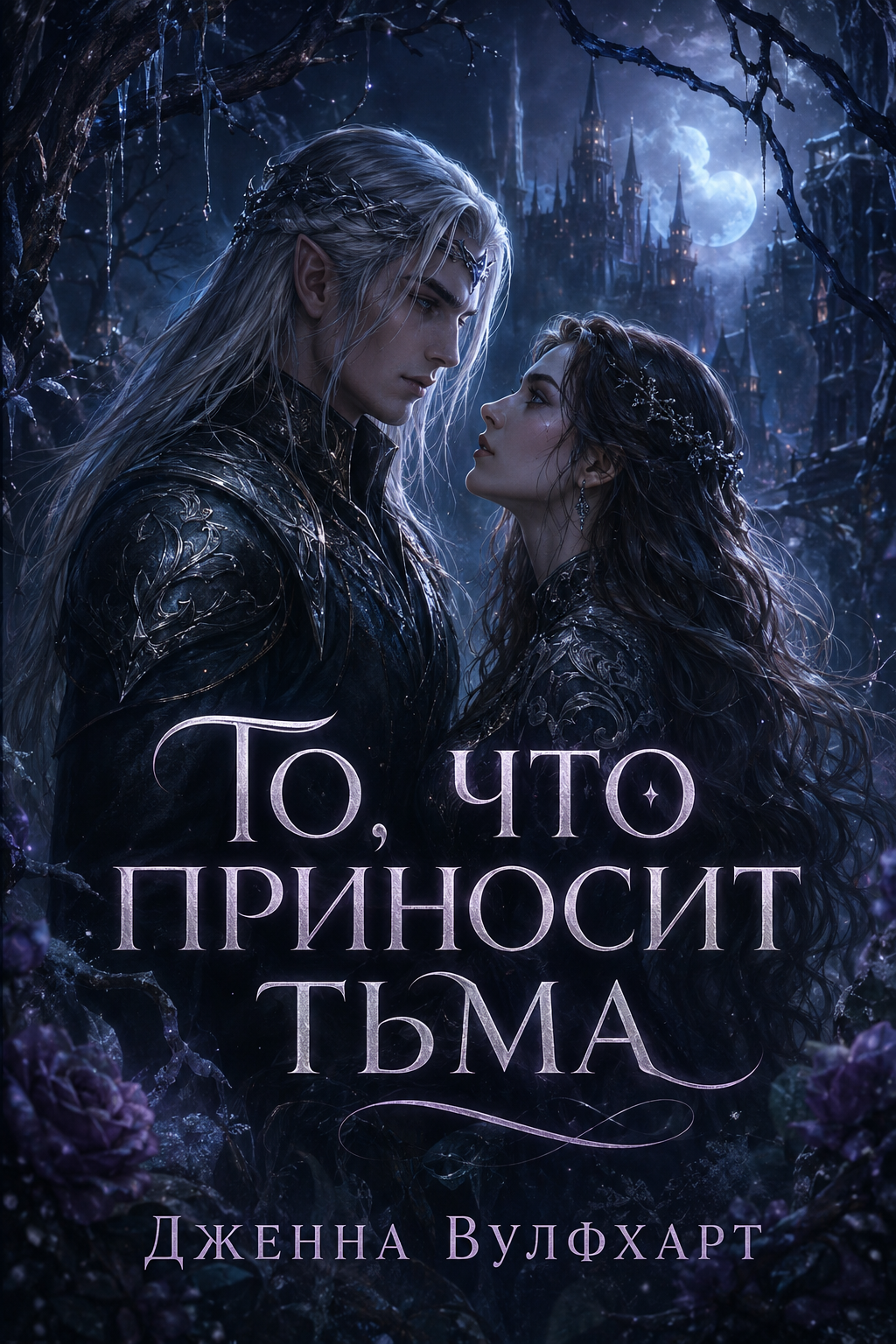 Обложка книги То, что приносит тьма — Дженна Вулфхарт — What Darkness Brings