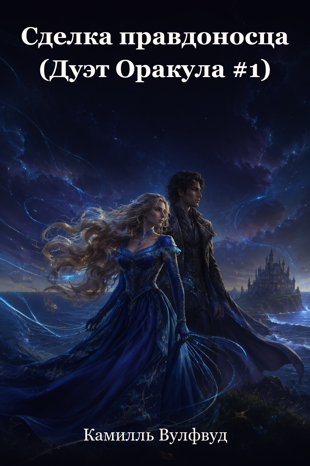 Обложка книги Сделка правдоносца (Дуэт Оракула #1) — Камилль Вулфвуд — The Truth-Teller’s Bargain (The Oracle’s Duet #1)