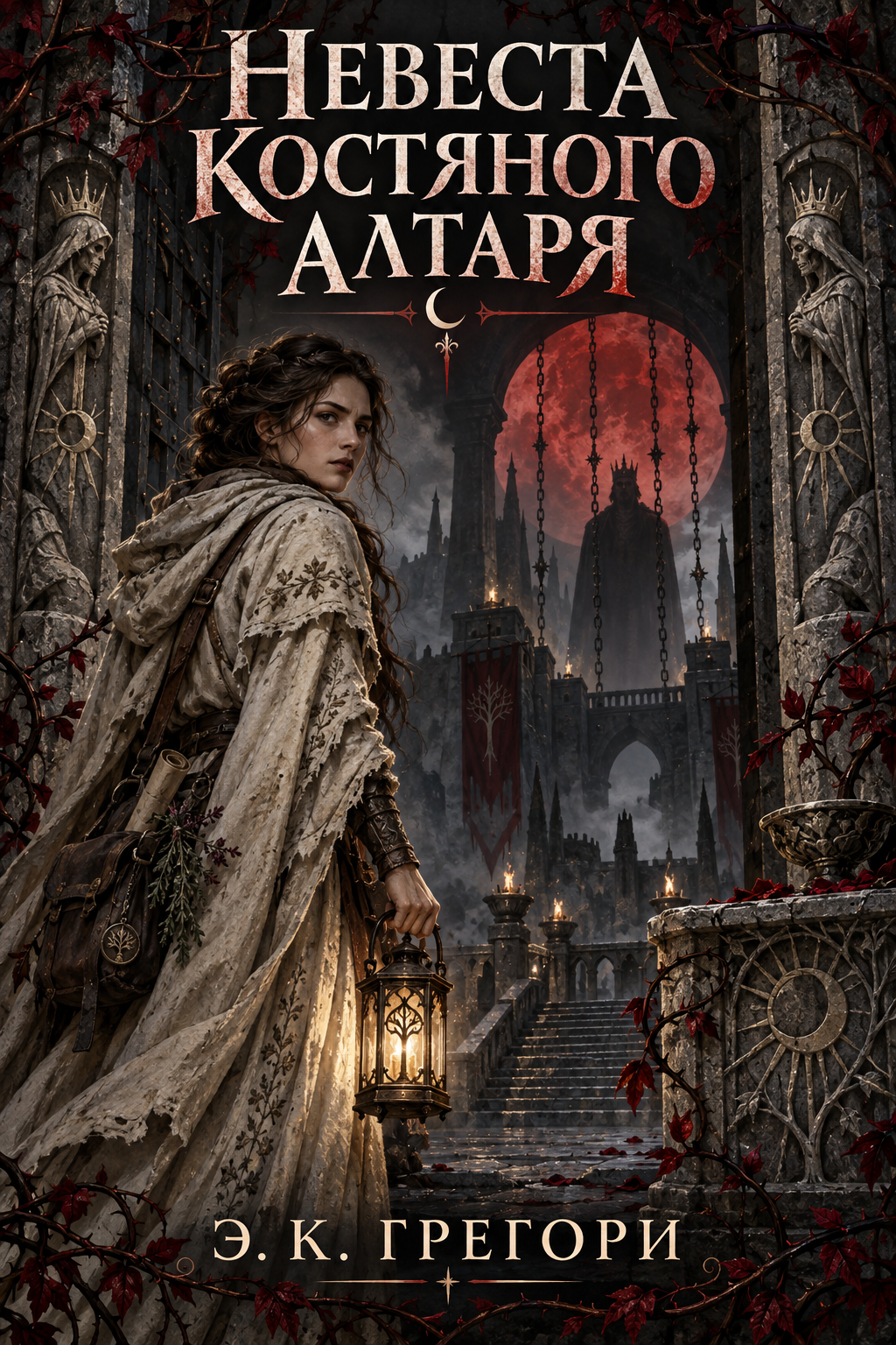 Обложка книги Невеста костяного алтаря — Э. К. Грегори — The Bone Altar Bride