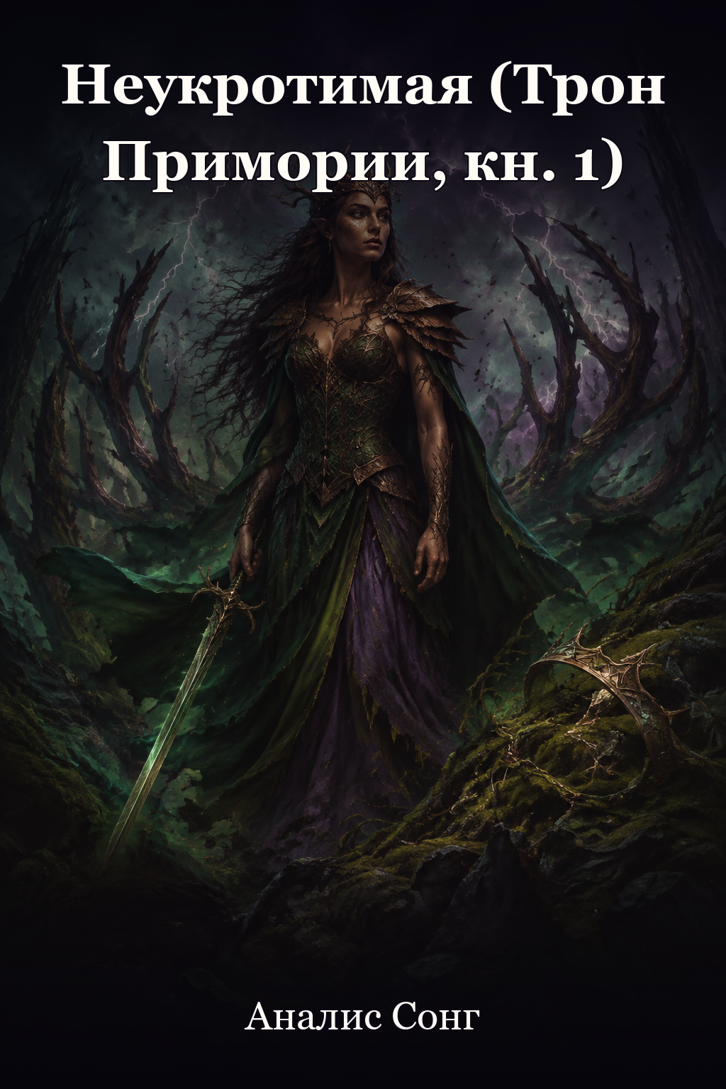 Обложка книги Неукротимая (Трон Примории, кн. 1) — Аналис Сонг — Untamed (Primorian Crown, #1)