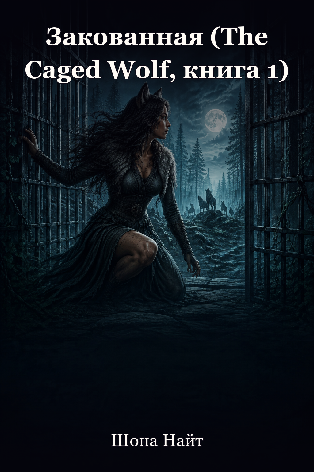 Обложка книги Закованная (The Caged Wolf, книга 1) — Шона Найт — Bound (The Caged Wolf #1)
