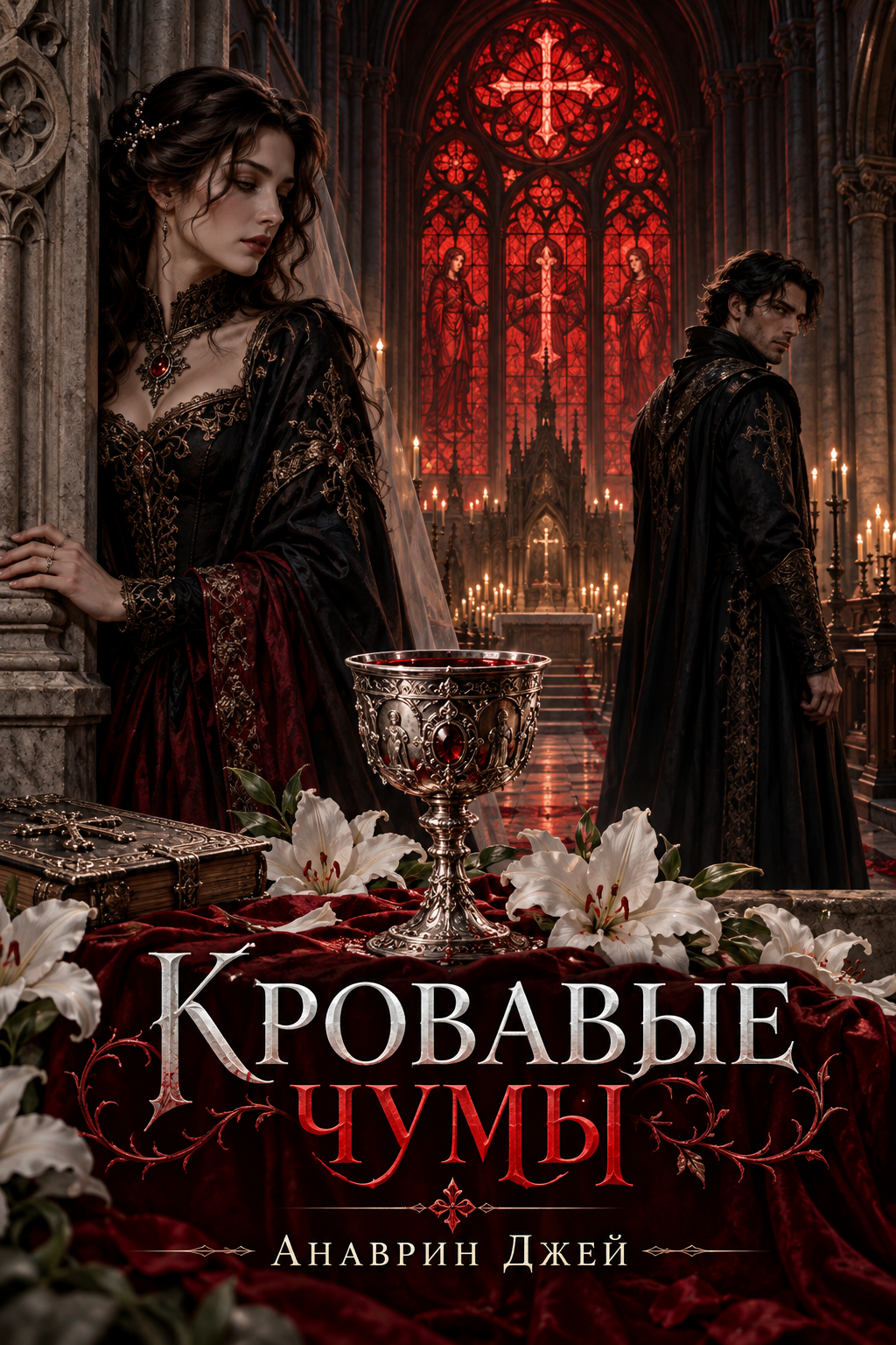 Обложка книги Кровавые чумы — Анаврин Джей