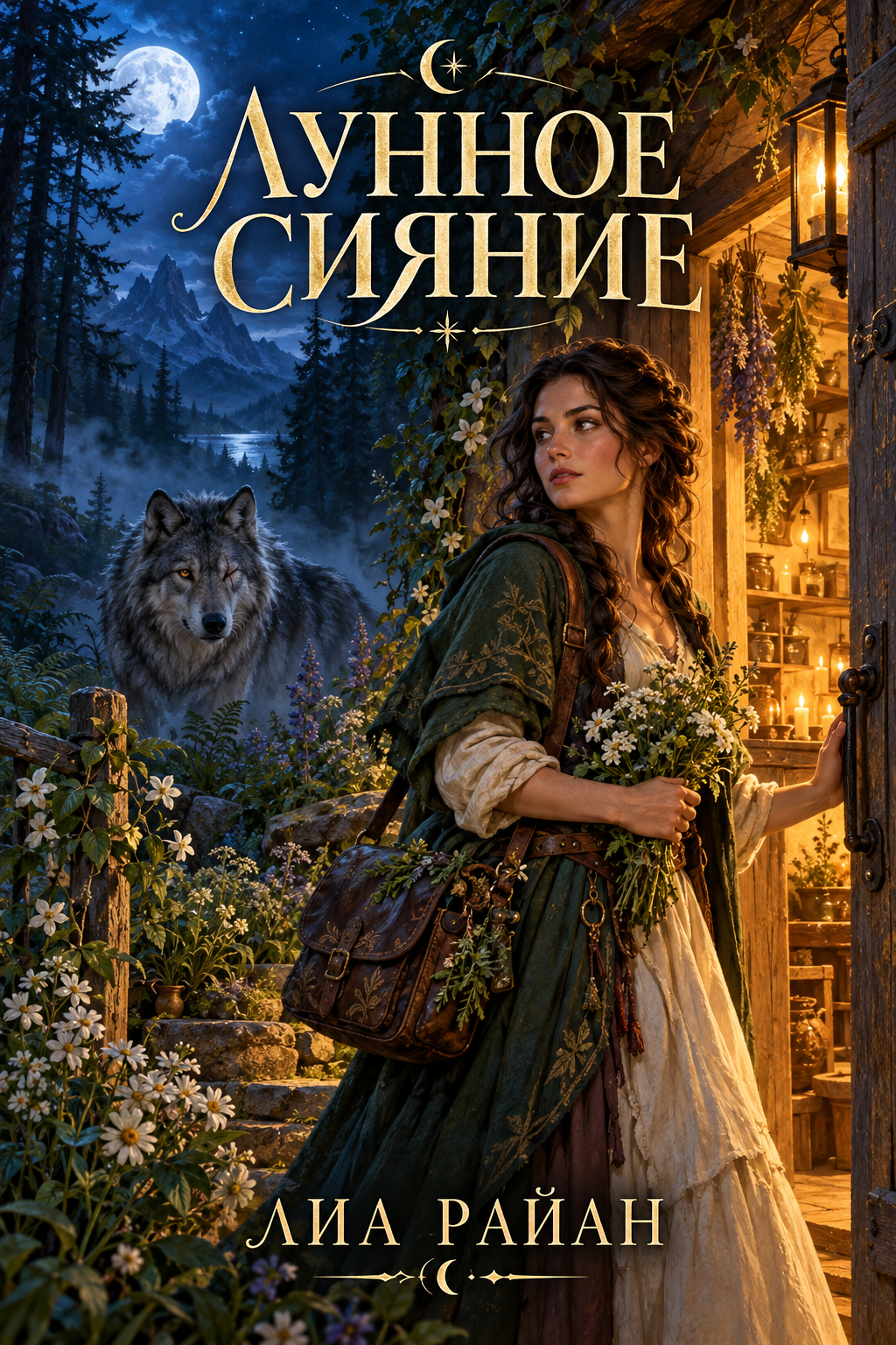 Обложка книги Лунное сияние — Лиа Райан