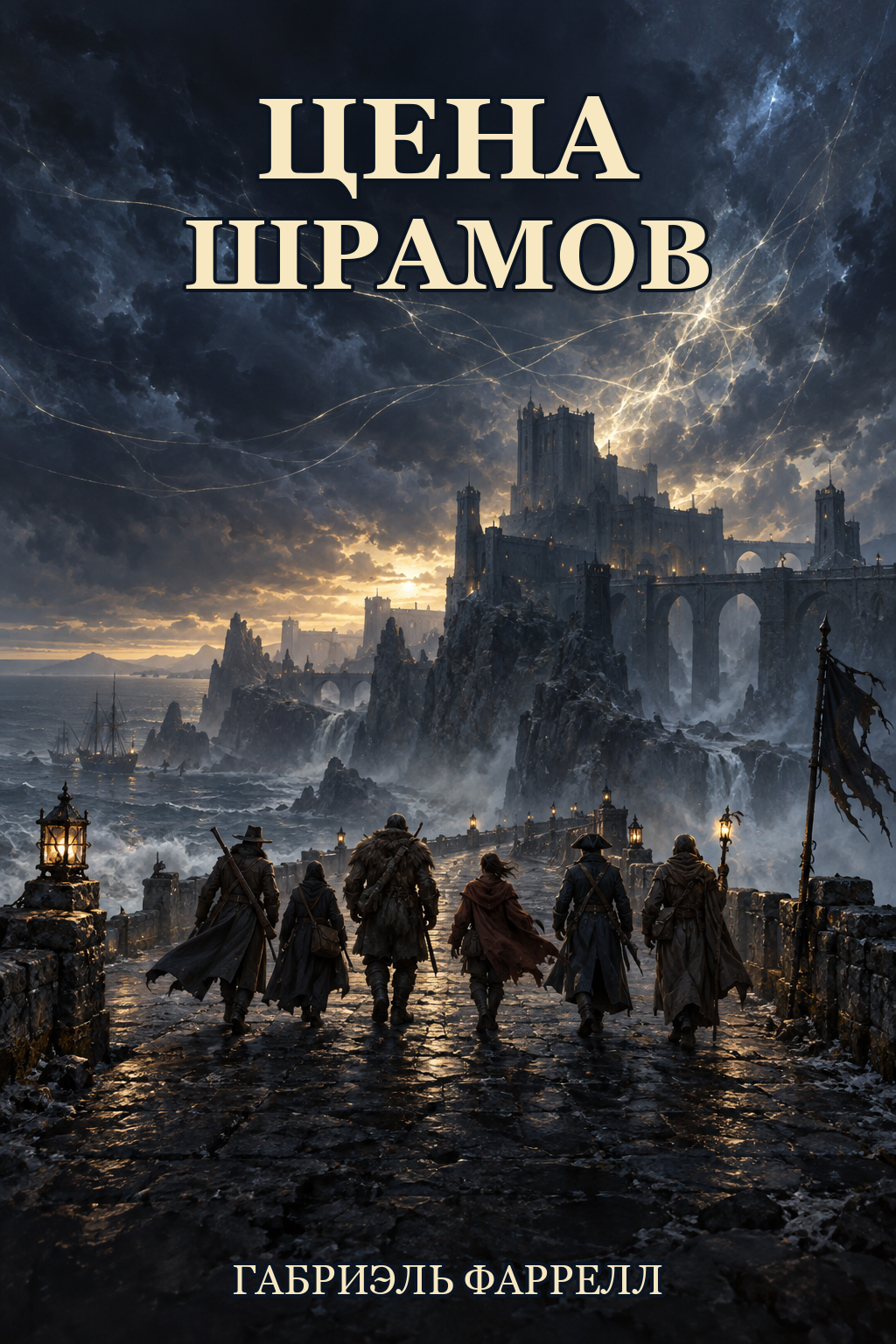 Обложка книги Цена шрамов — Габриэль Фаррелл — The Worth of Scars