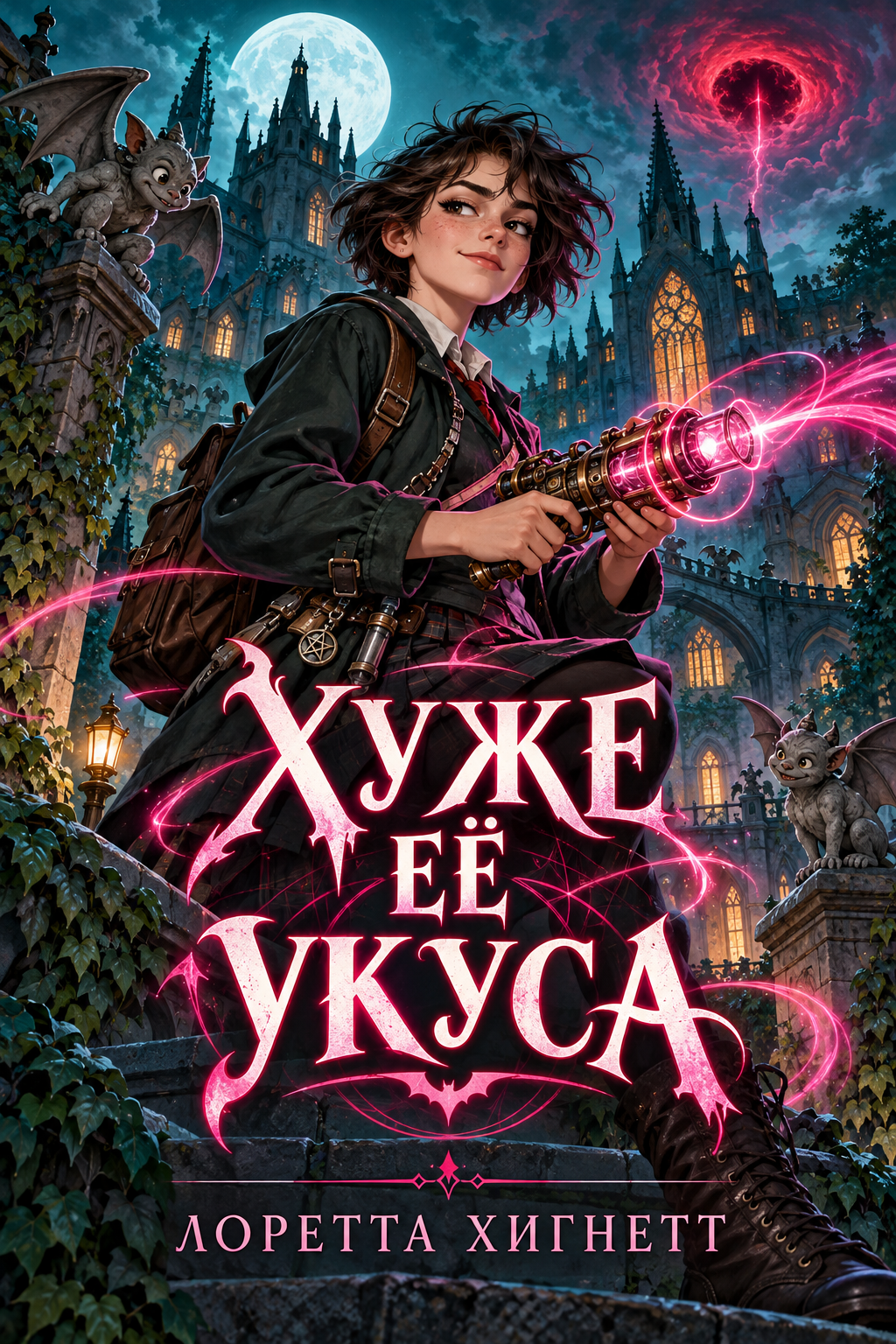 Обложка книги Хуже её укуса — Лоретта Хигнетт