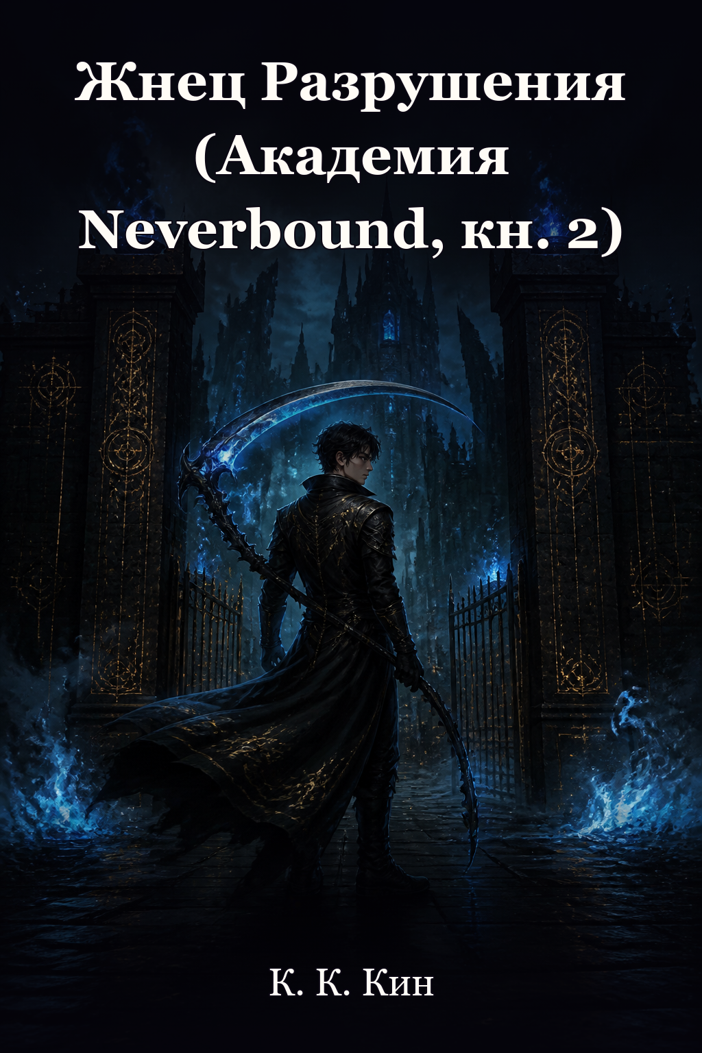 Обложка книги Жнец Разрушения (Академия Neverbound, кн. 2) — К. К. Кин — Reaper of Ruin (Neverbound Academy #2)