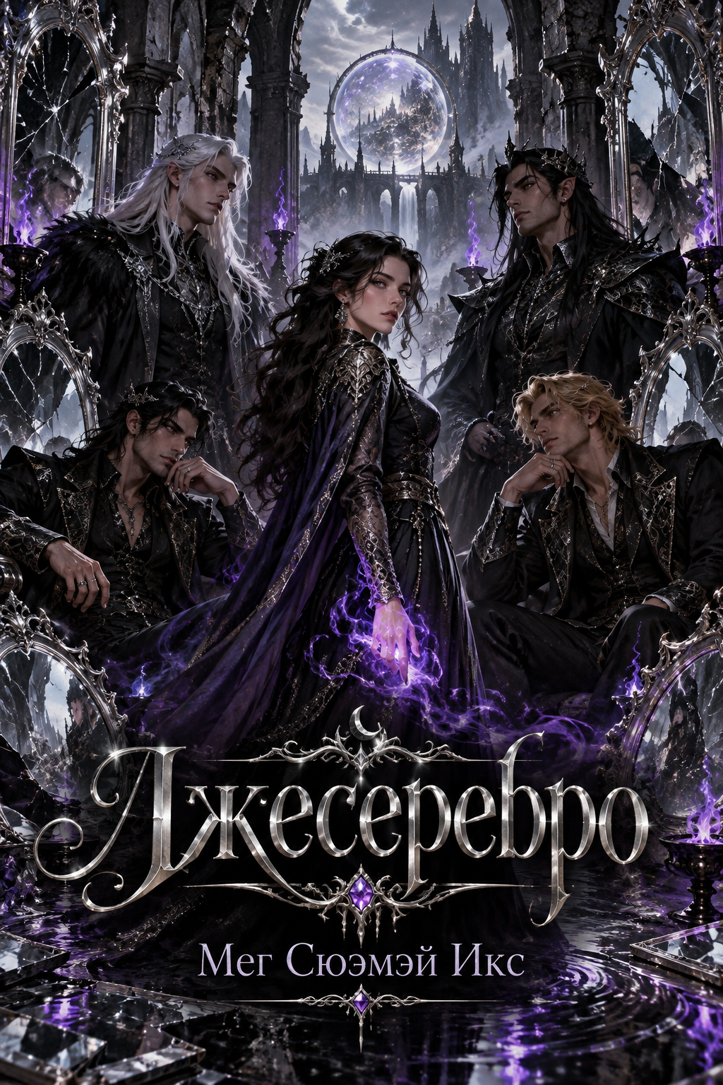 Обложка книги Лжесеребро — Мег Сюэмэй Икс