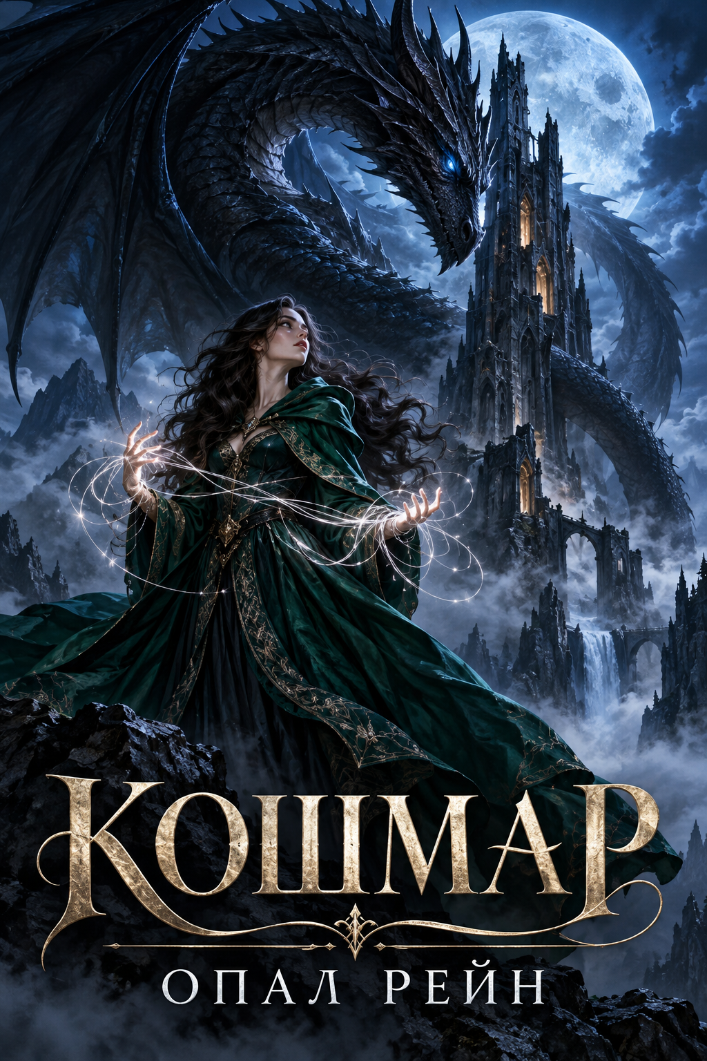 Обложка книги Кошмар — Опал Рейн