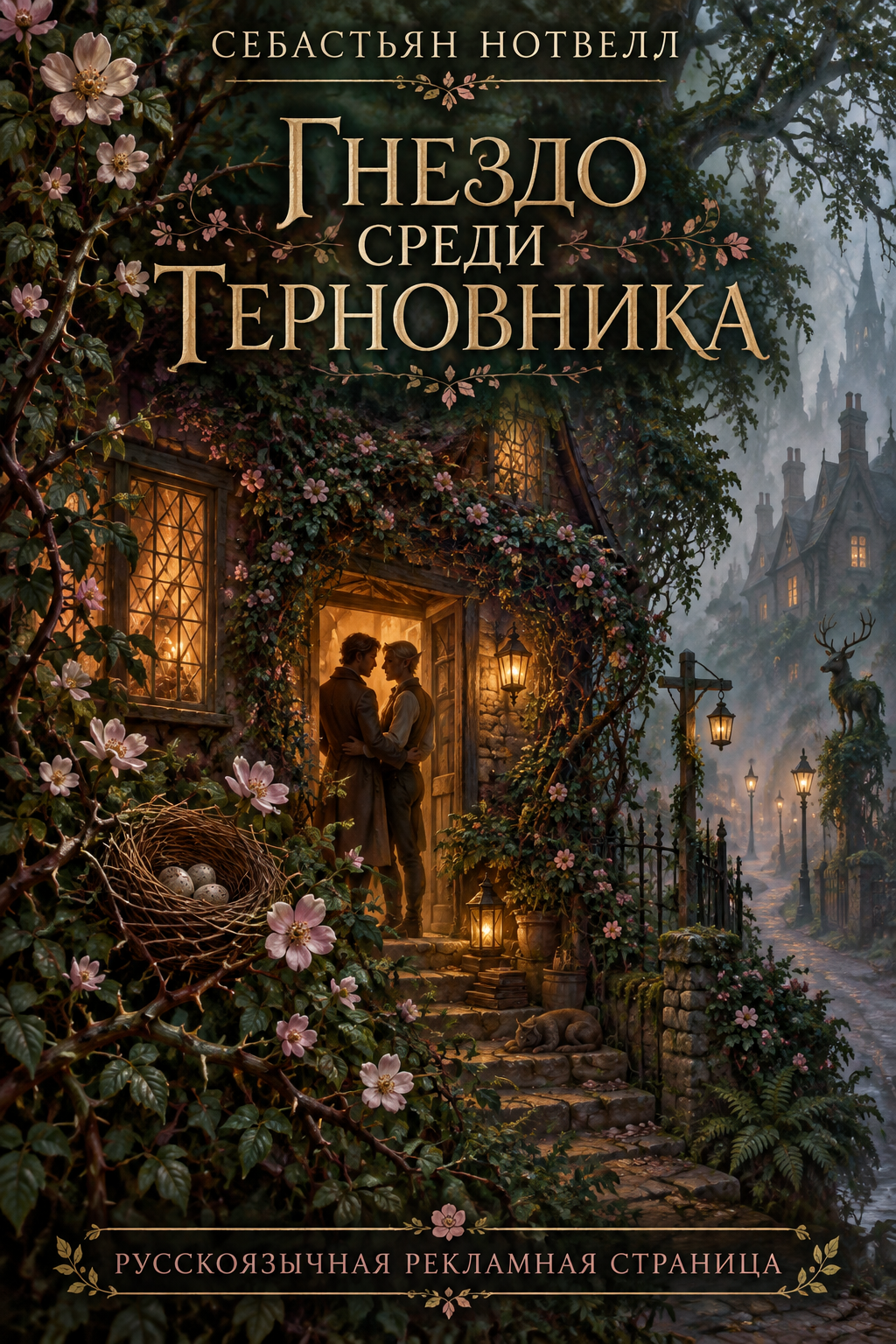 Обложка книги Гнездо среди терновника — Себастьян Нотвелл — A Nest Within Briars