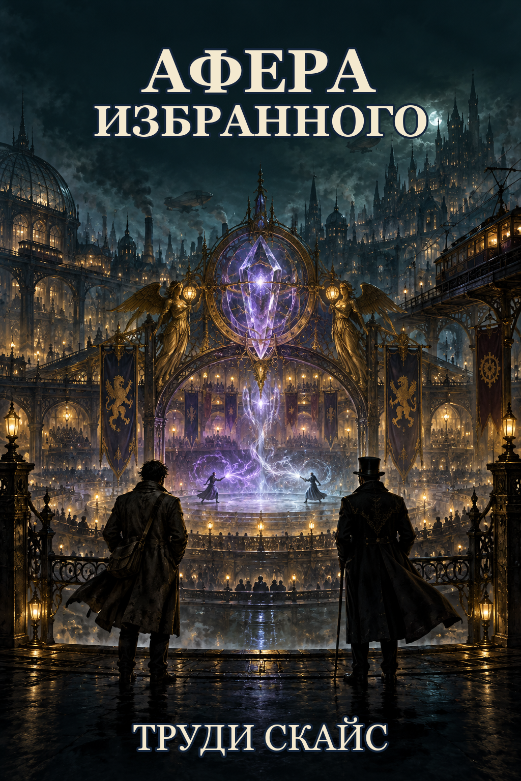 Обложка книги Афера избранного — Труди Скайс — The Chosen One Con (Lost in the Aether, #1)