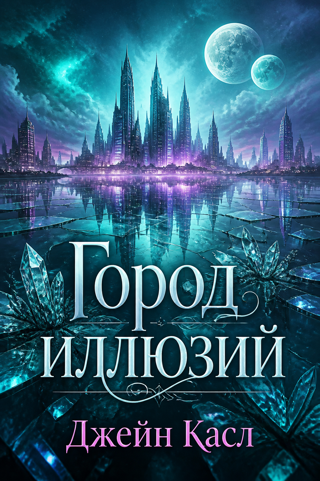 Обложка книги Город иллюзий (Охотники за привидениями, №13) — Джейн Касл — Illusion Town (Ghost Hunters, #13)