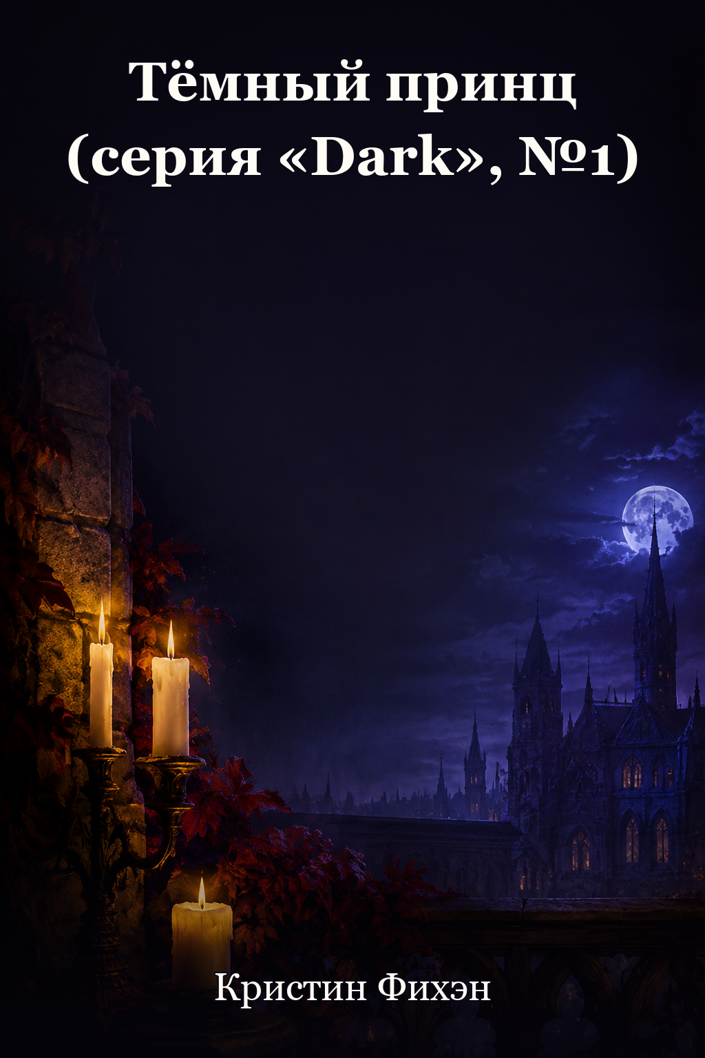 Обложка книги Тёмный принц (серия «Dark», №1) — Кристин Фихэн — Dark Prince (Dark, #1)