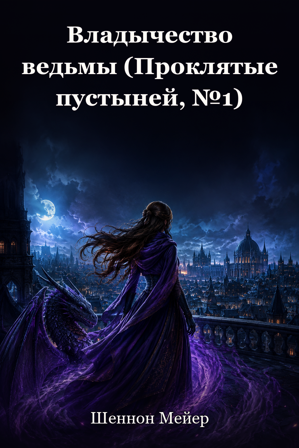 Обложка книги Владычество ведьмы (Проклятые пустыней, №1) — Шеннон Мейер — Witch’s Reign (Desert Cursed, #1)