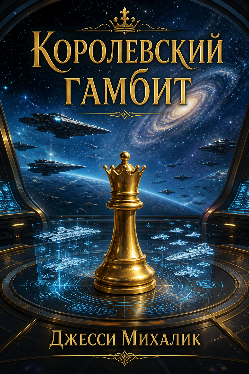 Обложка книги Королевский гамбит (Rogue Queen, книга 1) — Джесси Михалик — The Queen’s Gambit (Rogue Queen, #1)