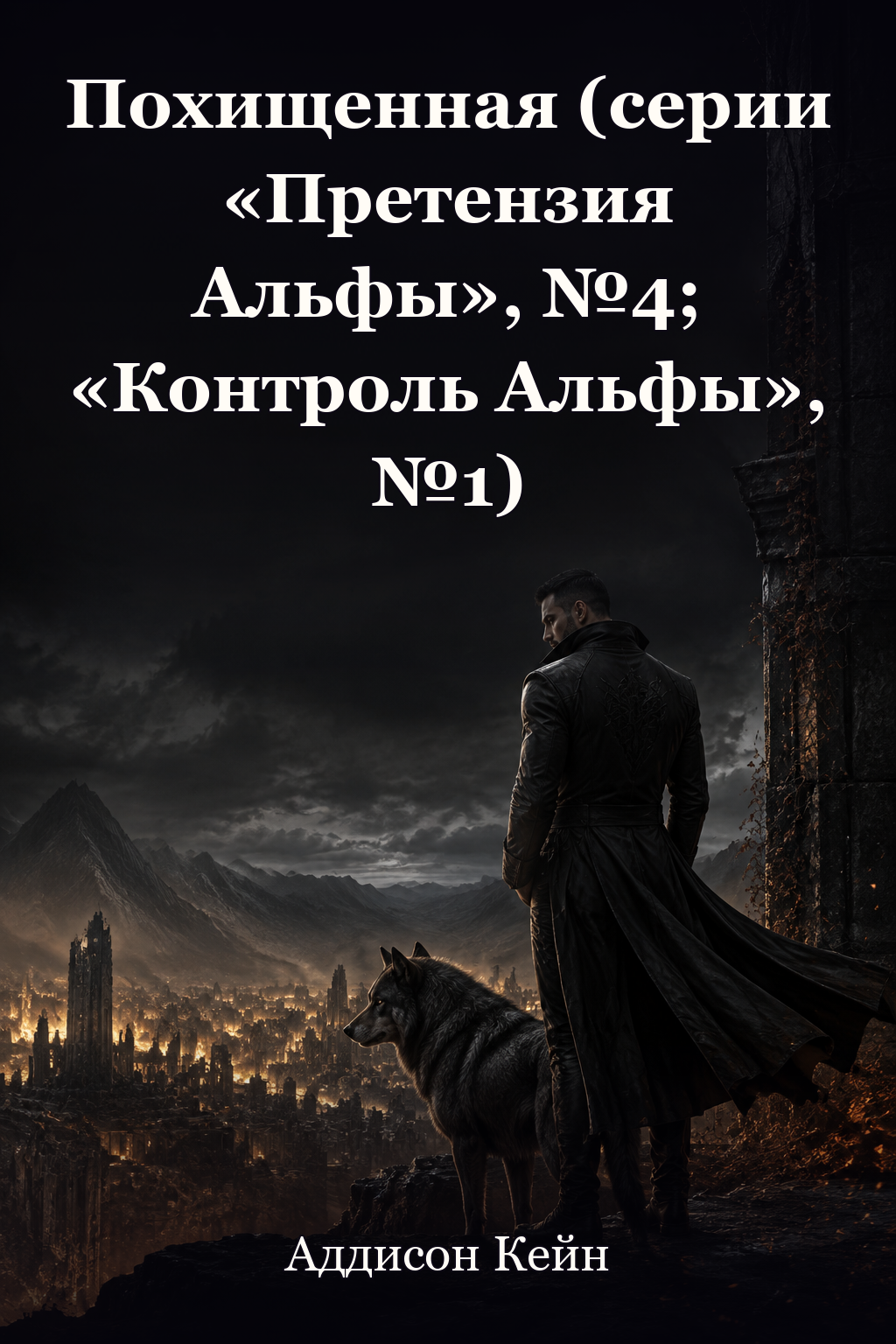 Обложка книги Похищенная (серии «Претензия Альфы», №4; «Контроль Альфы», №1) — Аддисон Кейн — Stolen (Alpha’s Claim, #4; Alpha’s Control, #1)
