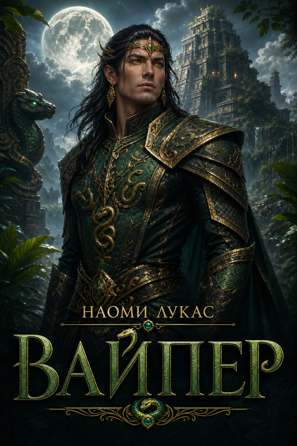 Обложка книги Вайпер (Нага Брайдс, книга 1) — Наоми Лукас — Viper (Naga Brides, #1)