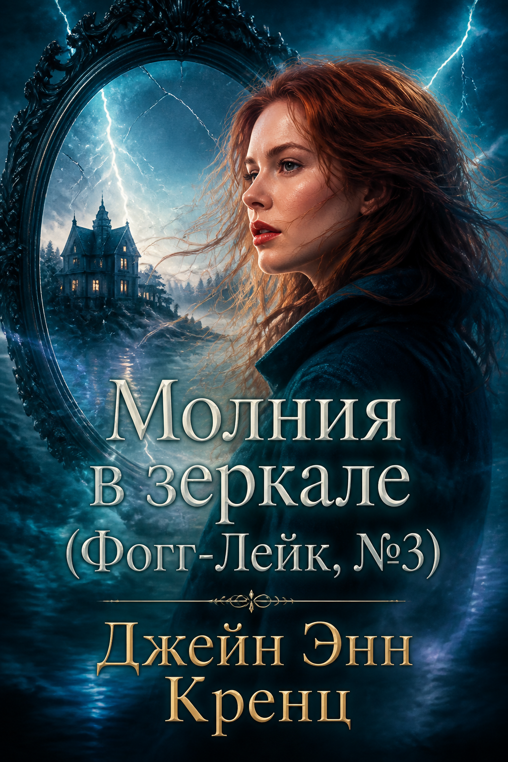 Обложка книги Молния в зеркале (Фогг-Лейк, №3) — Джейн Энн Кренц — Lightning in a Mirror (Fogg Lake, #3)
