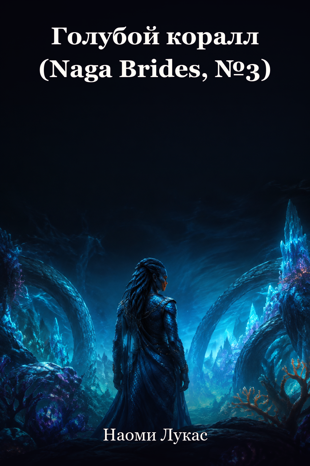 Обложка книги Голубой коралл (Naga Brides, №3) — Наоми Лукас — Blue Coral (Naga Brides, #3)