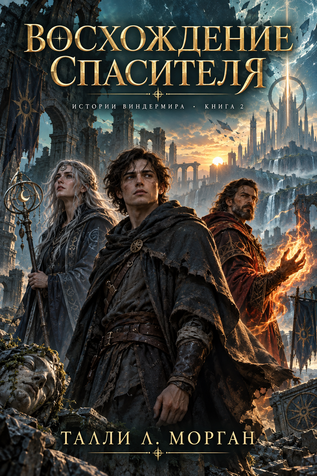 Обложка книги Восхождение спасителя — Талли Л. Морган — The Savior’s Rise